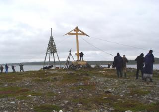 Соловецкие острова, остров Анзер, Кирилловская губа, сентябрь 2003 г.